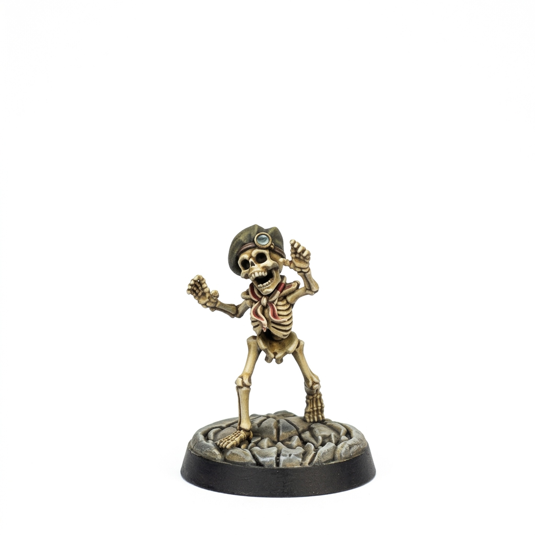 Bone Brotherhat - Painted 3D Printed Miniature