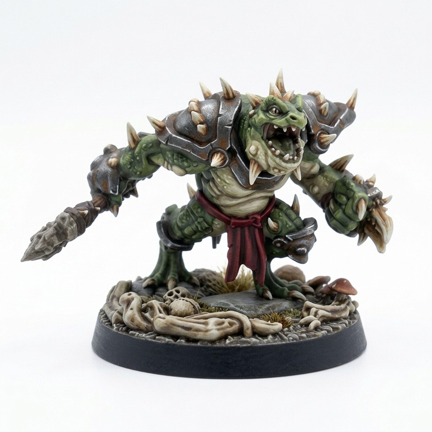 Bone Retriever A - Painted 3D Printed Miniature