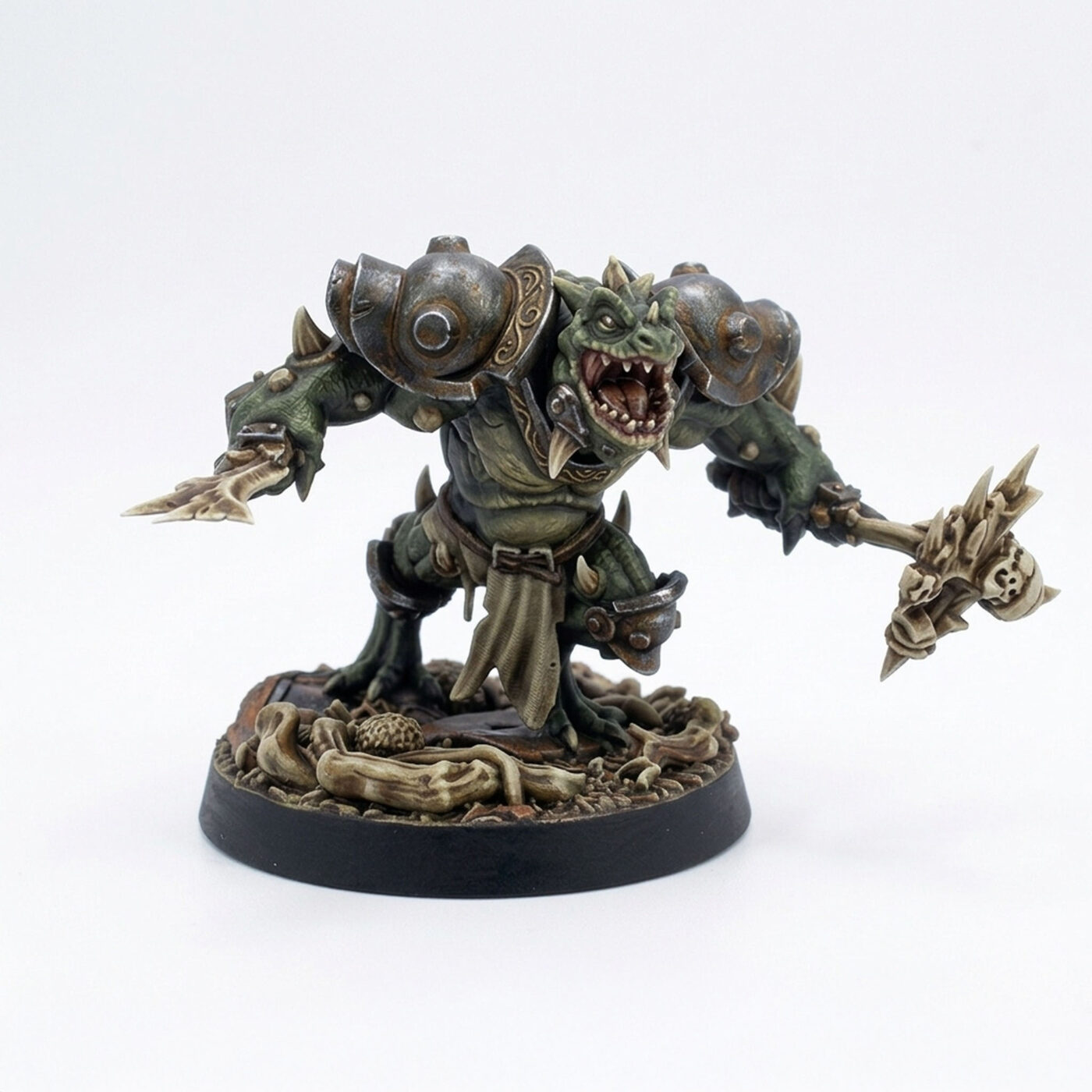 Bone Retriever E - Painted 3D Printed Miniature