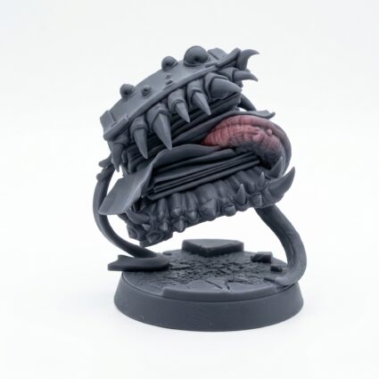 Book Mimic - Gray Resin 3D Printed Miniature
