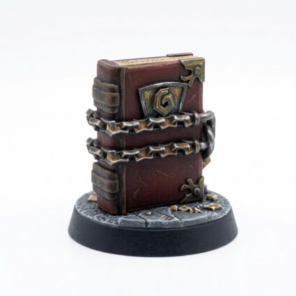 Book - Painted 3D Printed Miniature