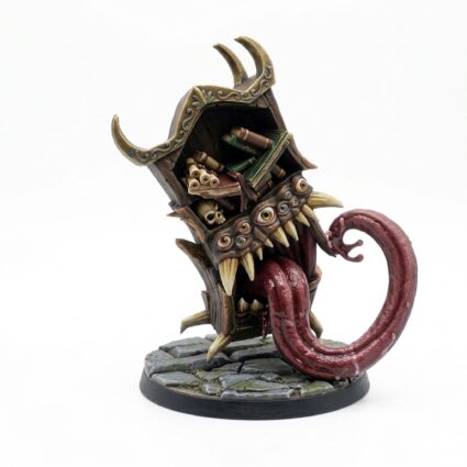 Book Shelf Mimic - Painted 3D Printed Miniature