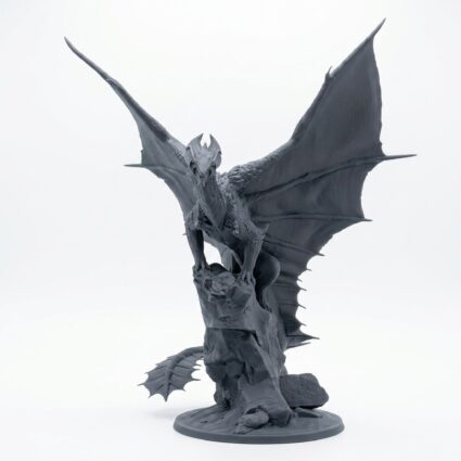 Brass Dragon Stand Open