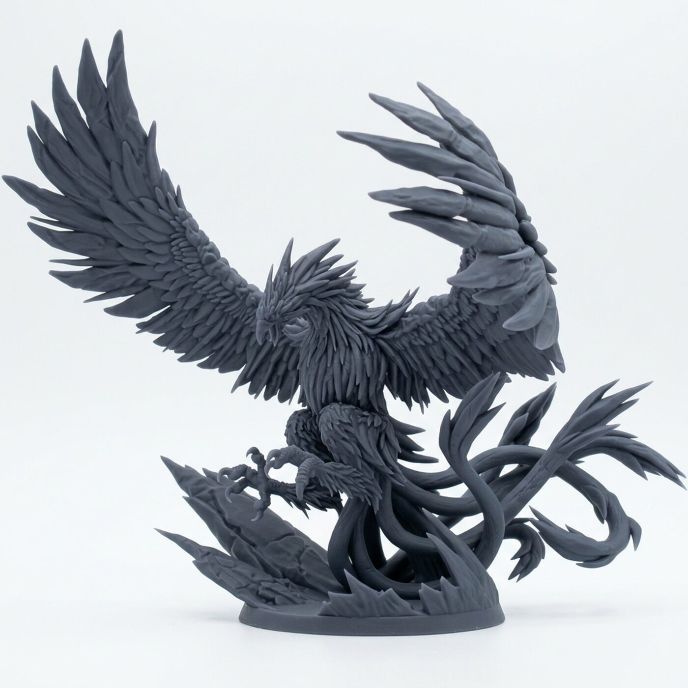 Bringer of Storms - Gray Resin 3D Printed Miniature