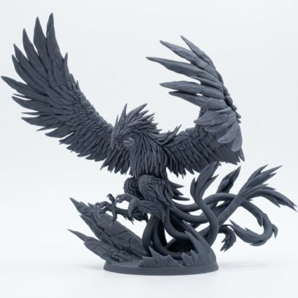 Bringer of Storms - Gray Resin 3D Printed Miniature
