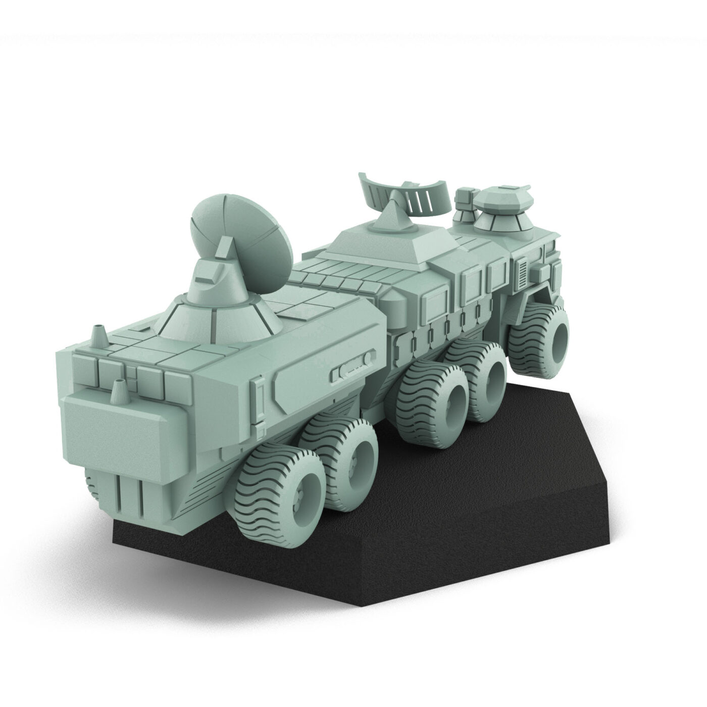 Browning Mobile HQ Wheeled - USe Mechs Miniature