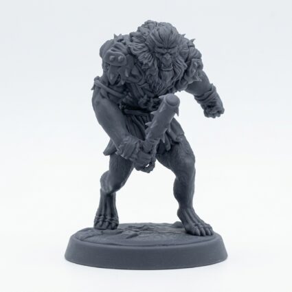 Bugbear Stalker A - Gray Resin 3D Printed Miniature