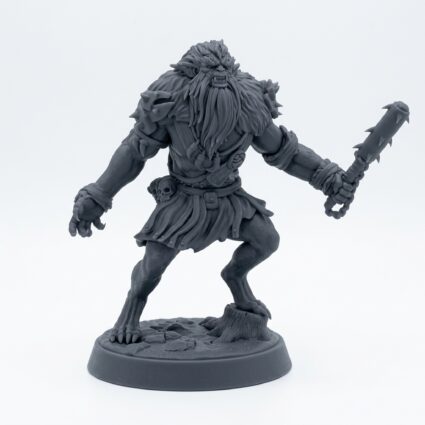 Bugbear Stalker B - Gray Resin 3D Printed Miniature