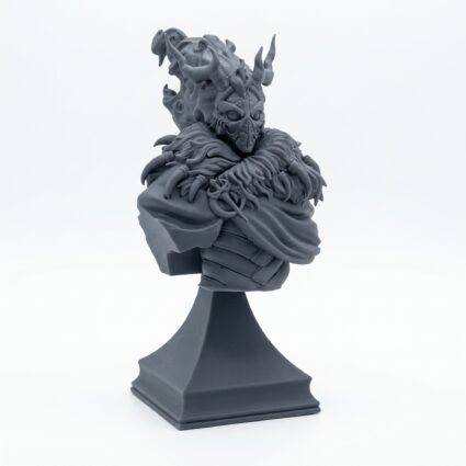 Warrior of Winters Past Bust - Gray Resin 3D Printed Miniature