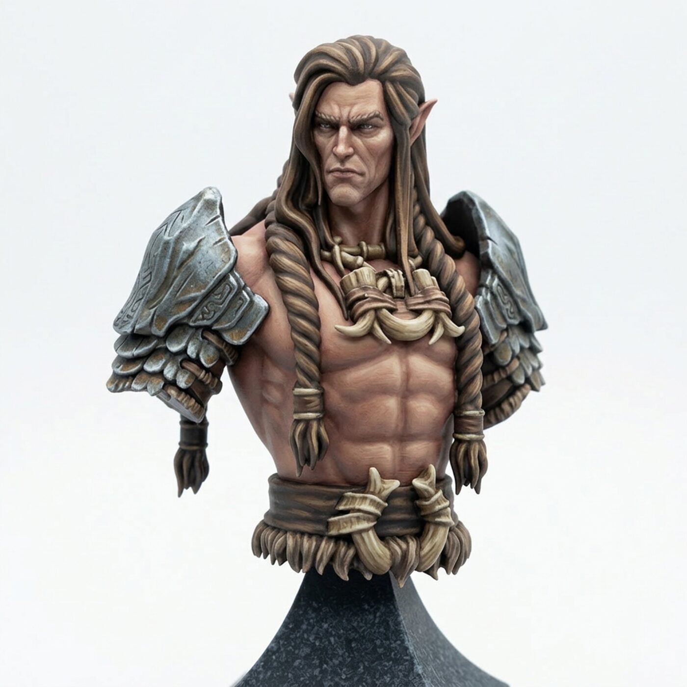 Whisperwood Guardian 1 V2 Bust - Painted 3D Printed Miniature