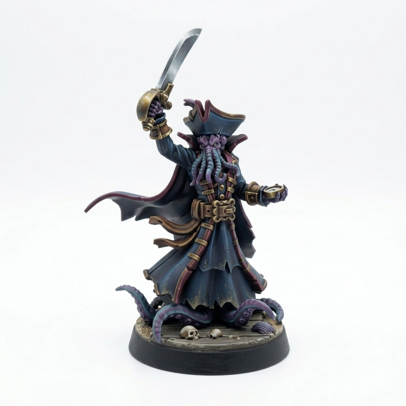 Captain Mindhost - Painted 3D Printed Miniature