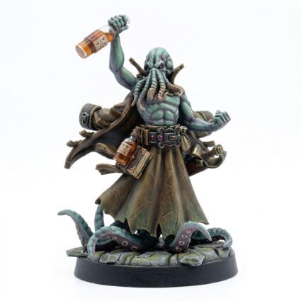 Captain Mindhost V B - Painted 3D Printed Miniature