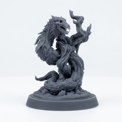 Carrion Wraith - Gray Resin 3D Printed Miniature