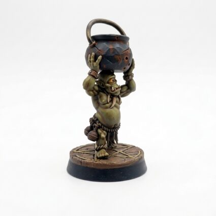 Cauldron Carrier Cyclops - Painted 3D Printed Miniature