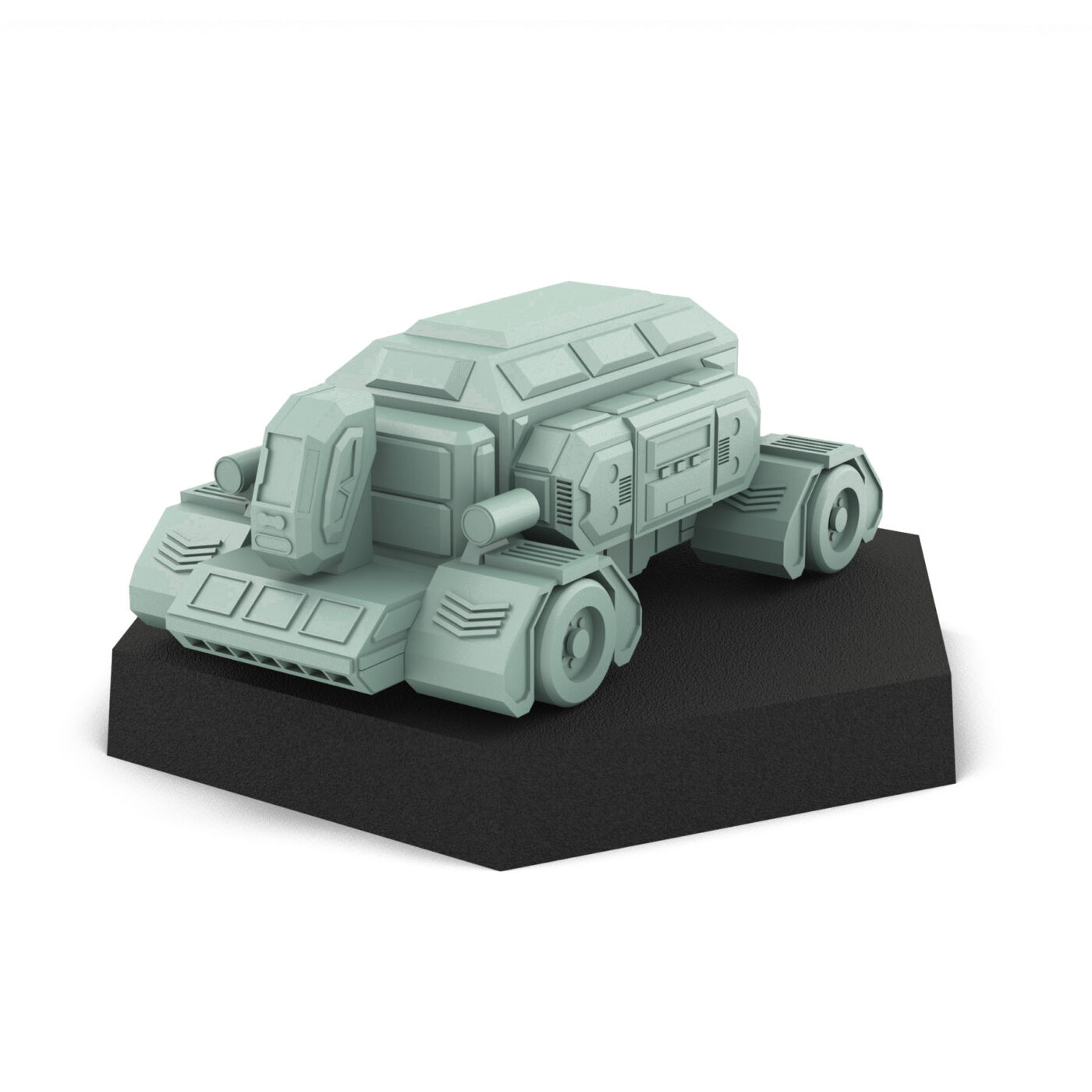 Ceres 85 Delivery Vehicle - Sci-Fi Miniature 3D Printed Mech Miniature