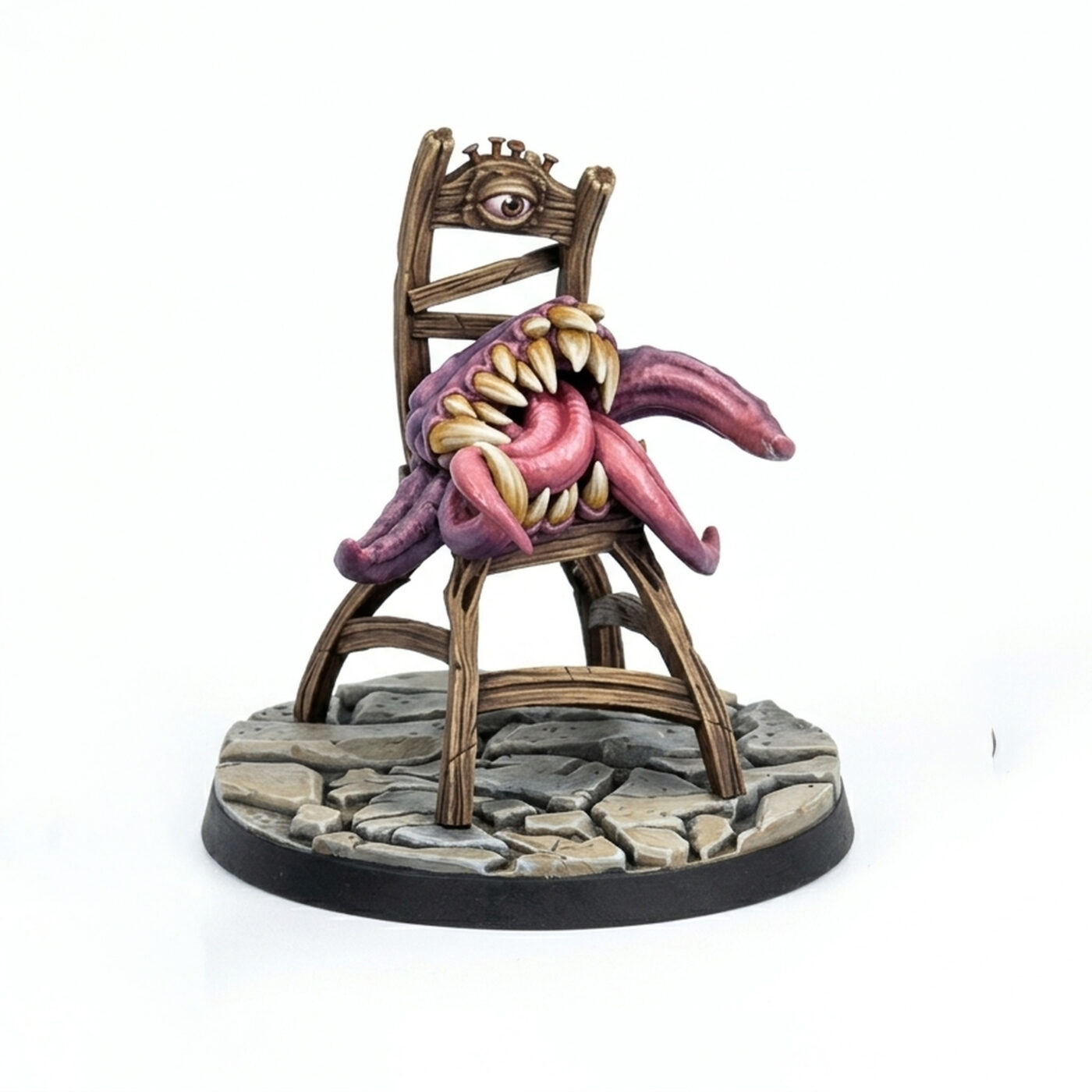 Chair Mimic - Painted 3D Printed Miniature