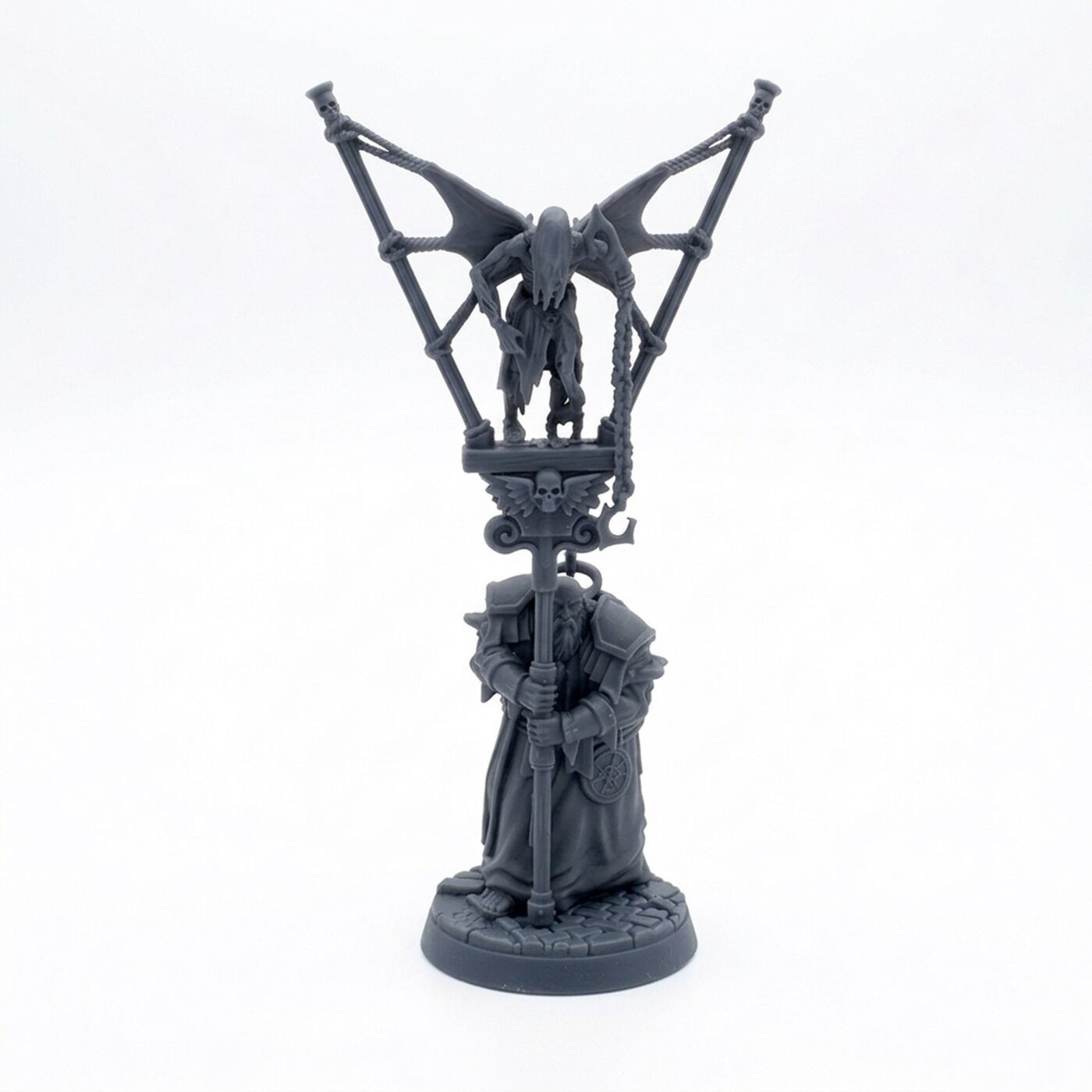 Church Relic C - Gray Resin 3D Printed Miniature