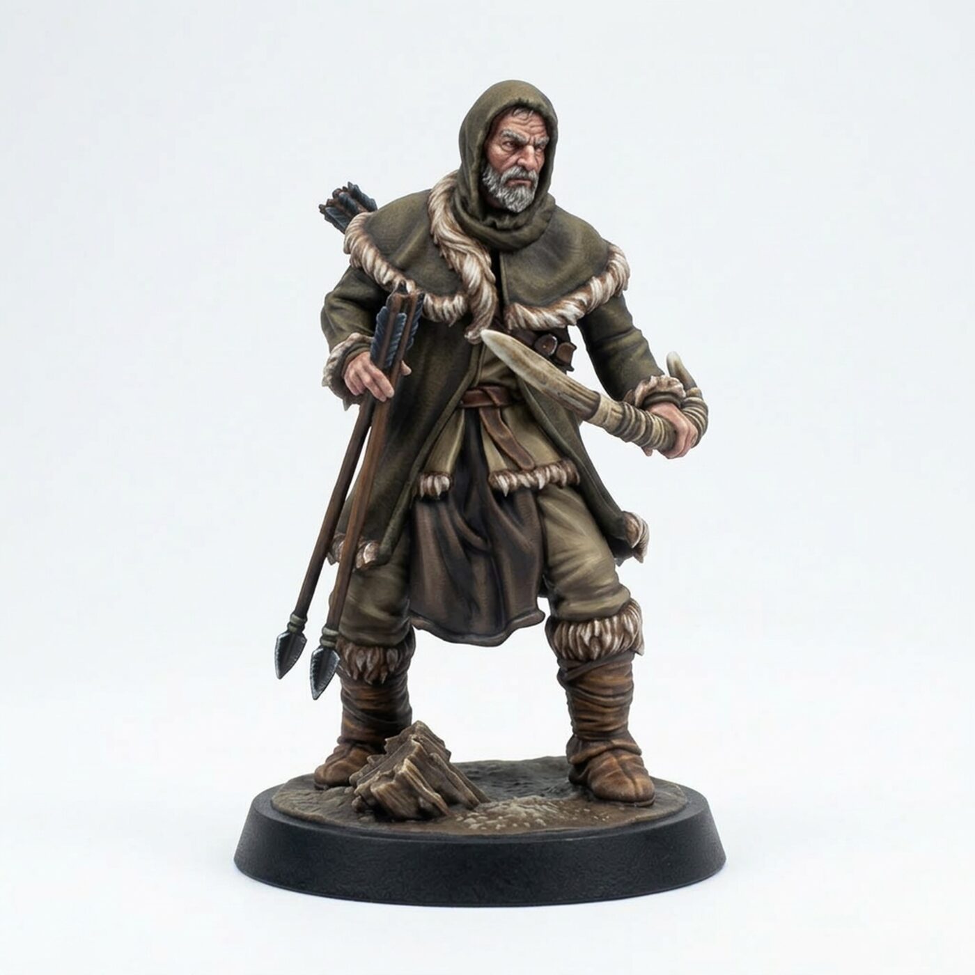 Clanfolk Uhkkune - Painted 3D Printed Miniature