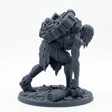 Colossus Vanguard D - Gray Resin 3D Printed Miniature