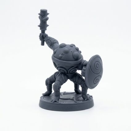 Construct Legion Fighter A - Gray Resin 3D Printed Miniature