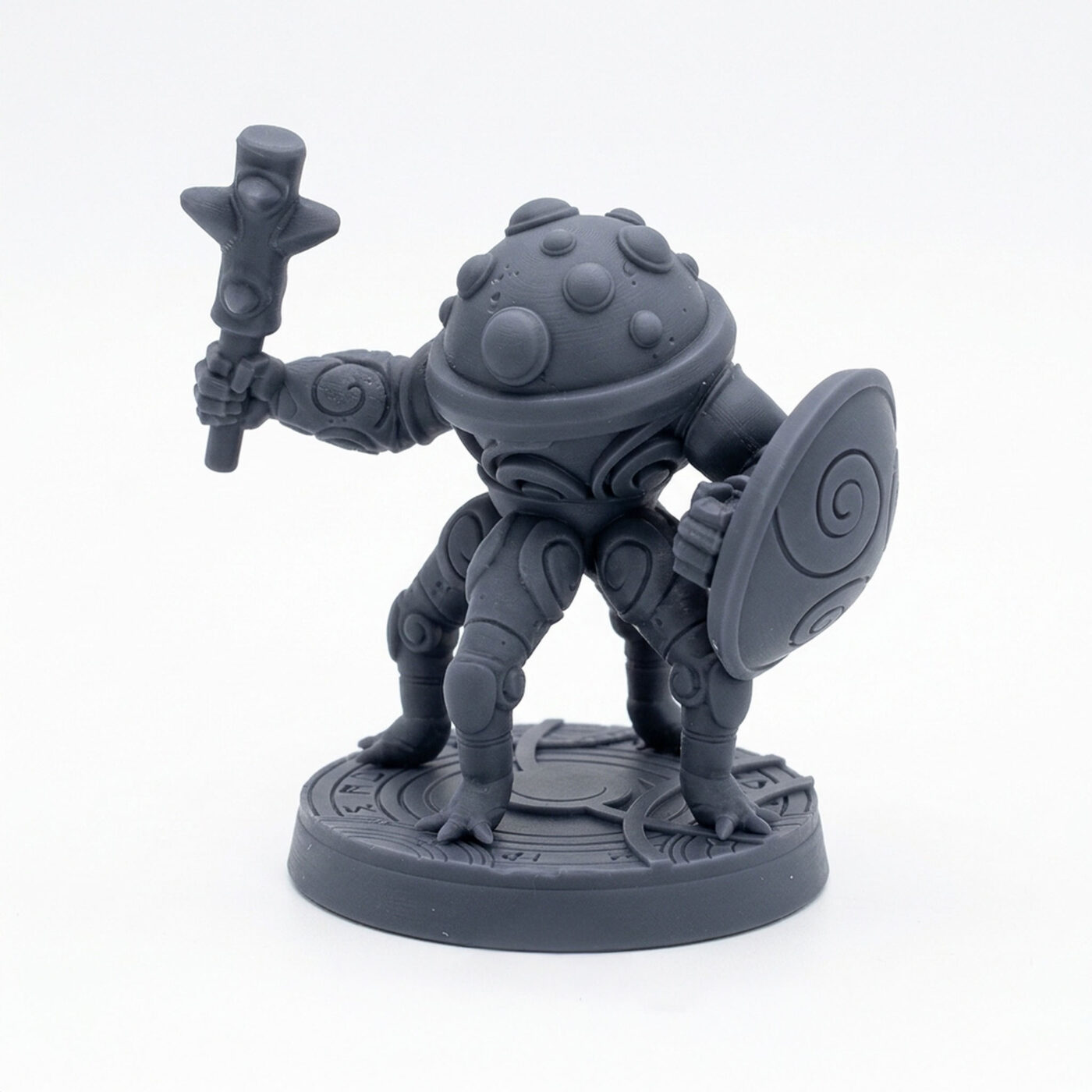 Construct Legion Fighter B - Gray Resin 3D Printed Miniature