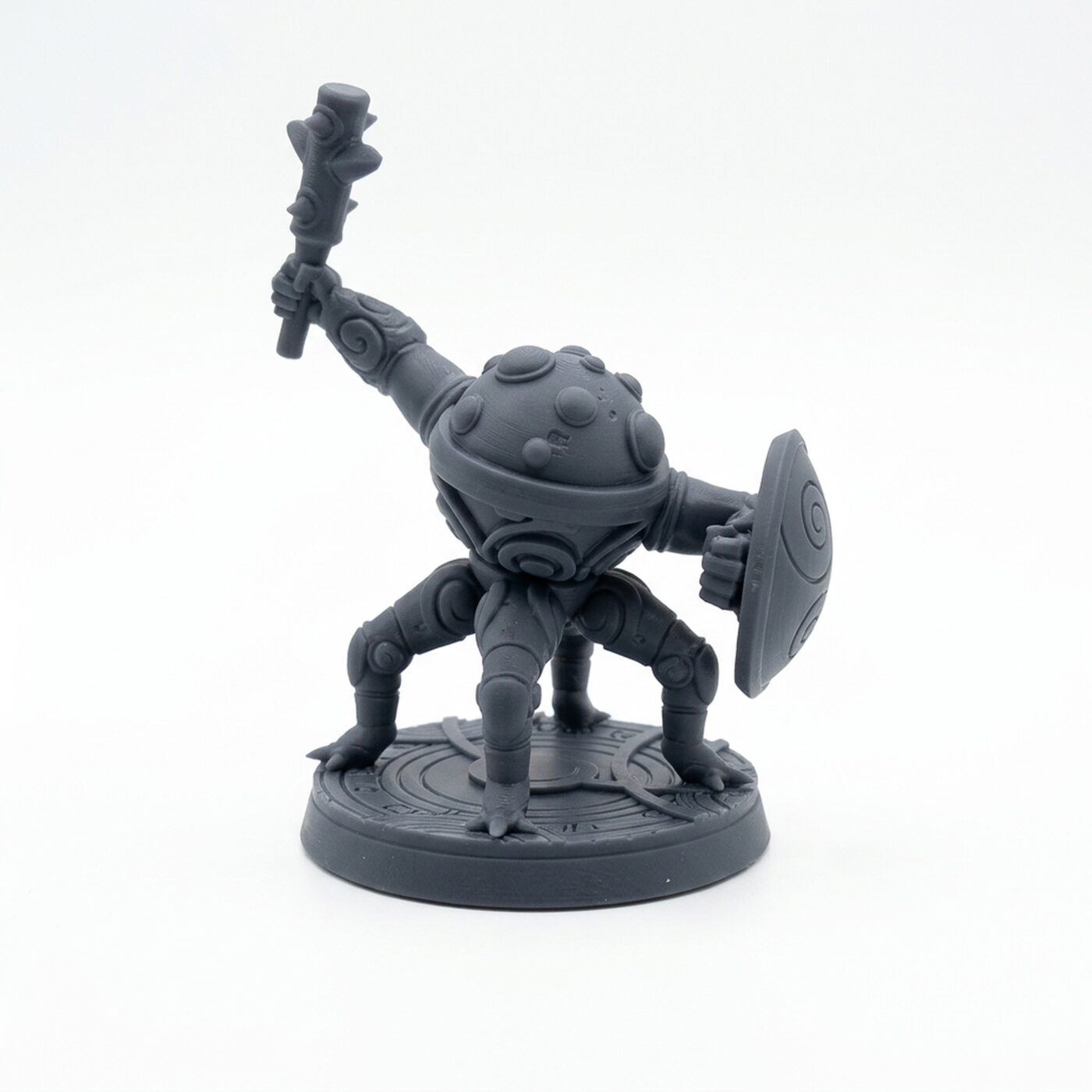 Construct Legion Fighter C - Gray Resin 3D Printed Miniature