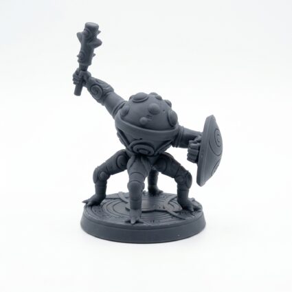 Construct Legion Fighter C - Gray Resin 3D Printed Miniature