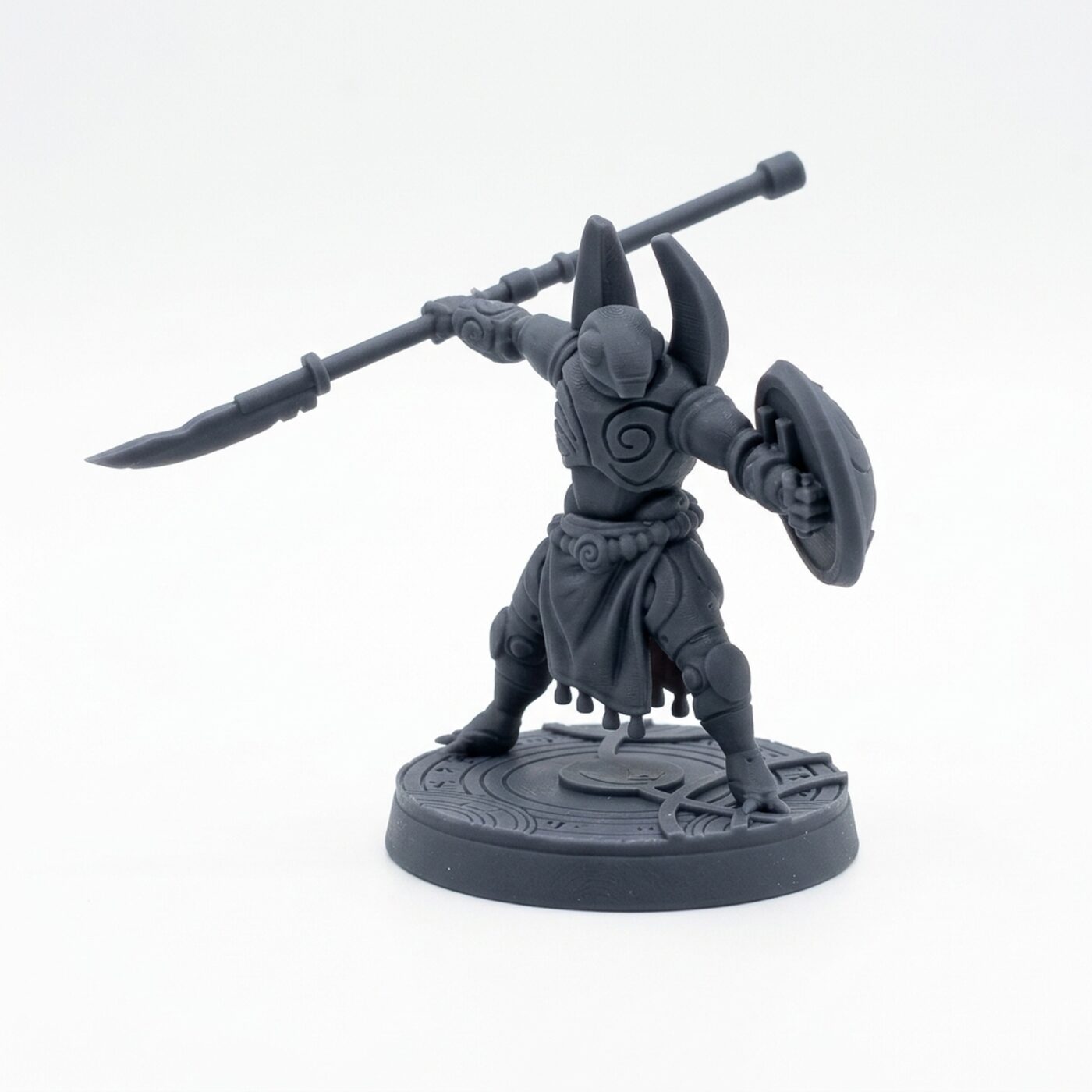 Construct Legion Fighter F - Gray Resin 3D Printed Miniature