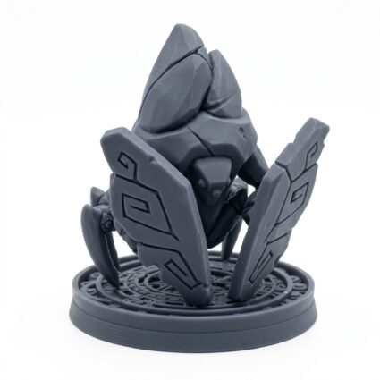 Construct Legion Guardian A - Gray Resin 3D Printed Miniature