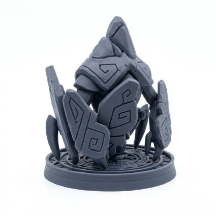 Construct Legion Guardian B - Gray Resin 3D Printed Miniature
