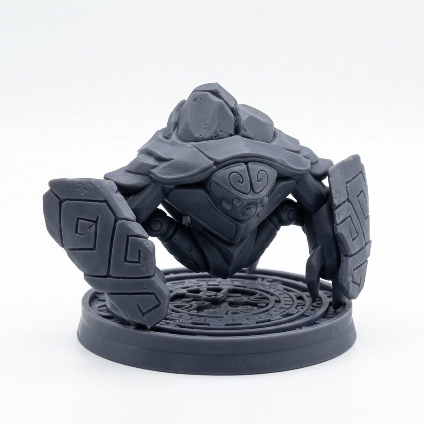Construct Legion Guardian C - Gray Resin 3D Printed Miniature