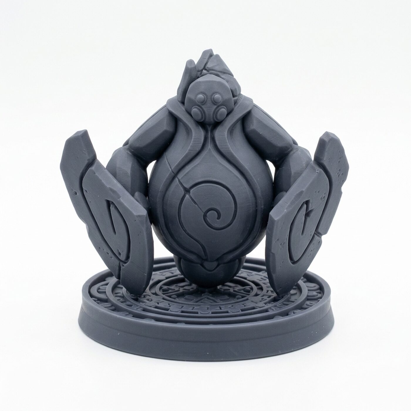 Construct Legion Guardian D - Gray Resin 3D Printed Miniature