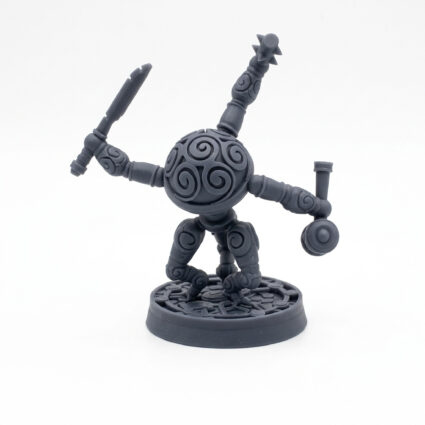 Construct Legion Hitters A - Gray Resin 3D Printed Miniature