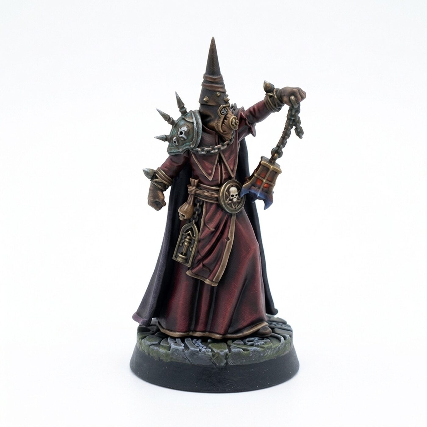 Contrition Priest A - Painted 3D Printed Miniature