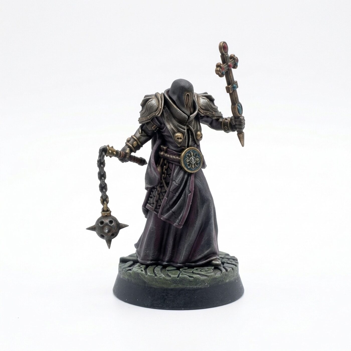 Contrition Priest G - Painted 3D Printed Miniature