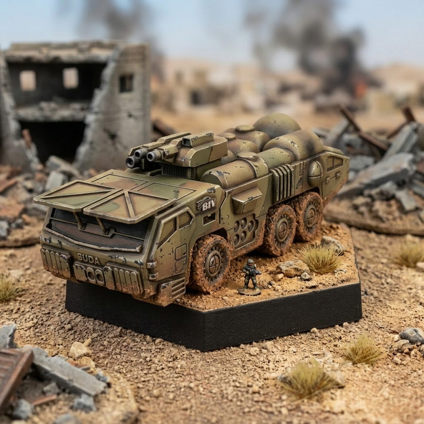 Coolant Truck by USe Mechs Painted Mech Miniature