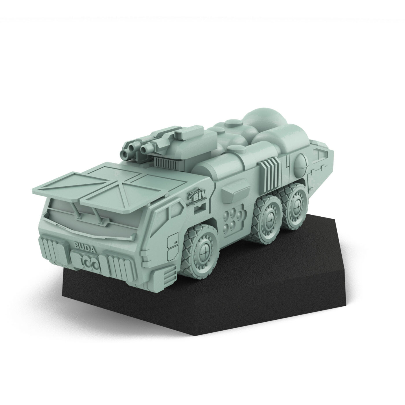 Coolant Truck by USe Mechs 3D Printed Mech Miniature