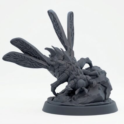 Corpse Bloater A - Gray Resin 3D Printed Miniature