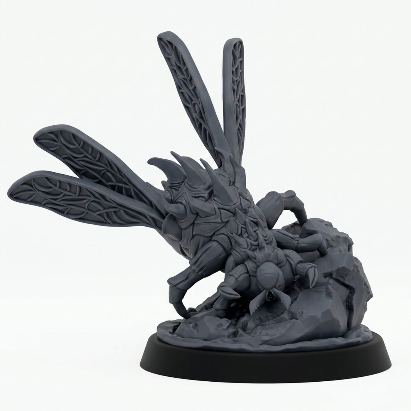 Corpse Bloater B - Gray Resin 3D Printed Miniature