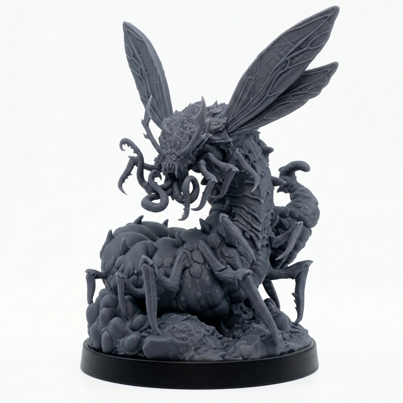 Corpse Bloater Queen - Gray Resin 3D Printed Miniature