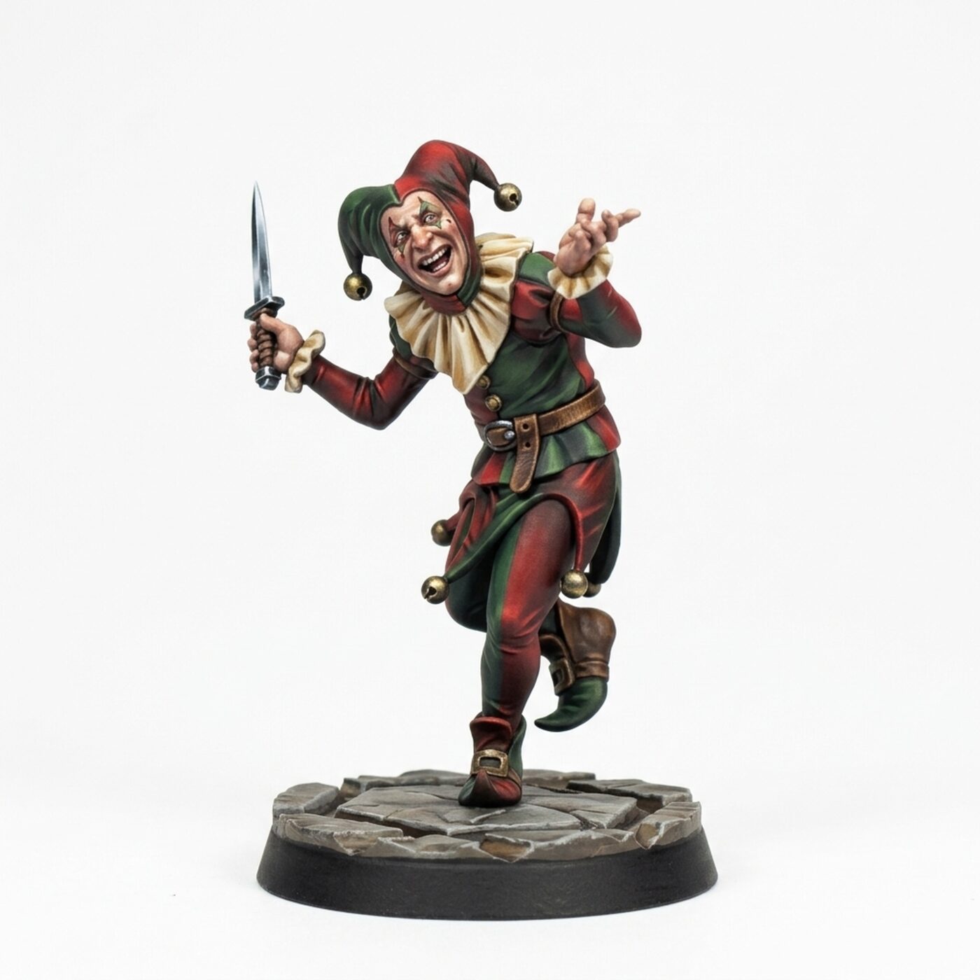Court Jester - Painted 3D Printed Miniature
