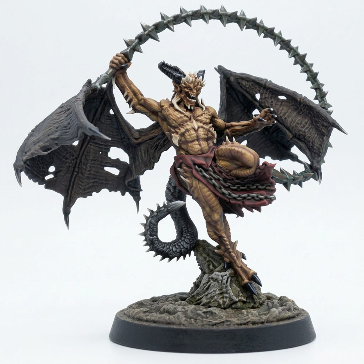 Courtier Of Wrath - Painted 3D Printed Miniature