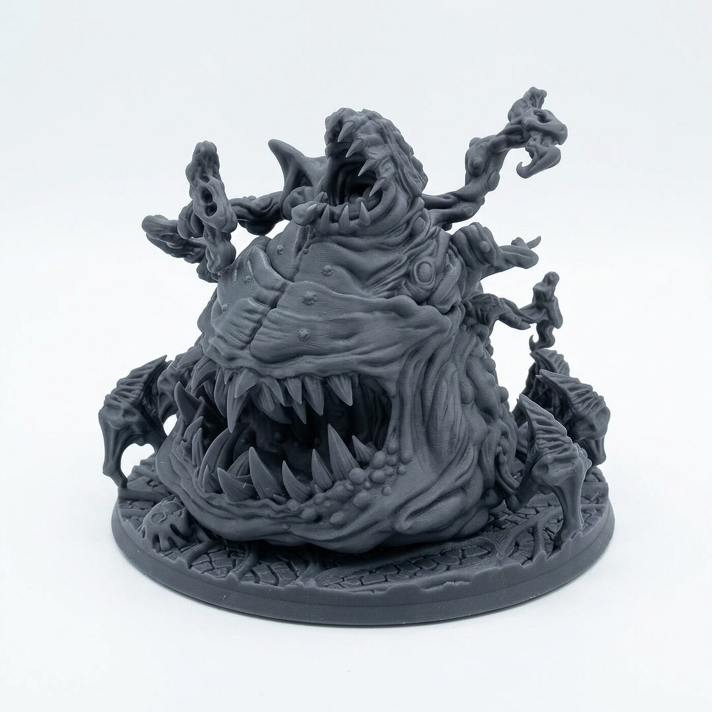 Crawling Doom - Gray Resin 3D Printed Miniature