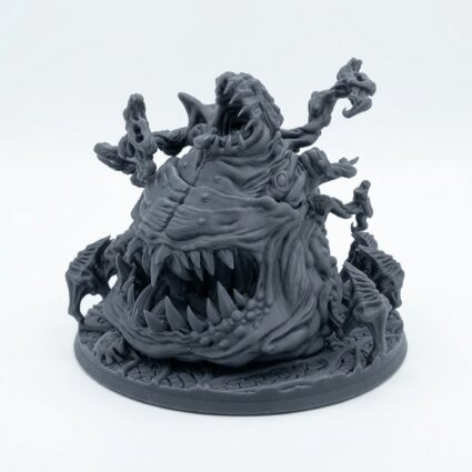 Crawling Doom - Gray Resin 3D Printed Miniature