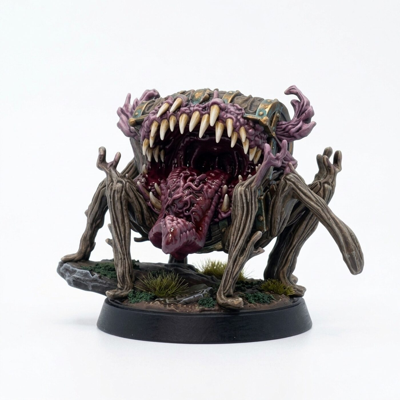 Crazed Dead Man's Chest - Painted 3D Printed Miniature