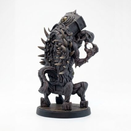 Crazed Grandfather Clock - Painted 3D Printed Miniature