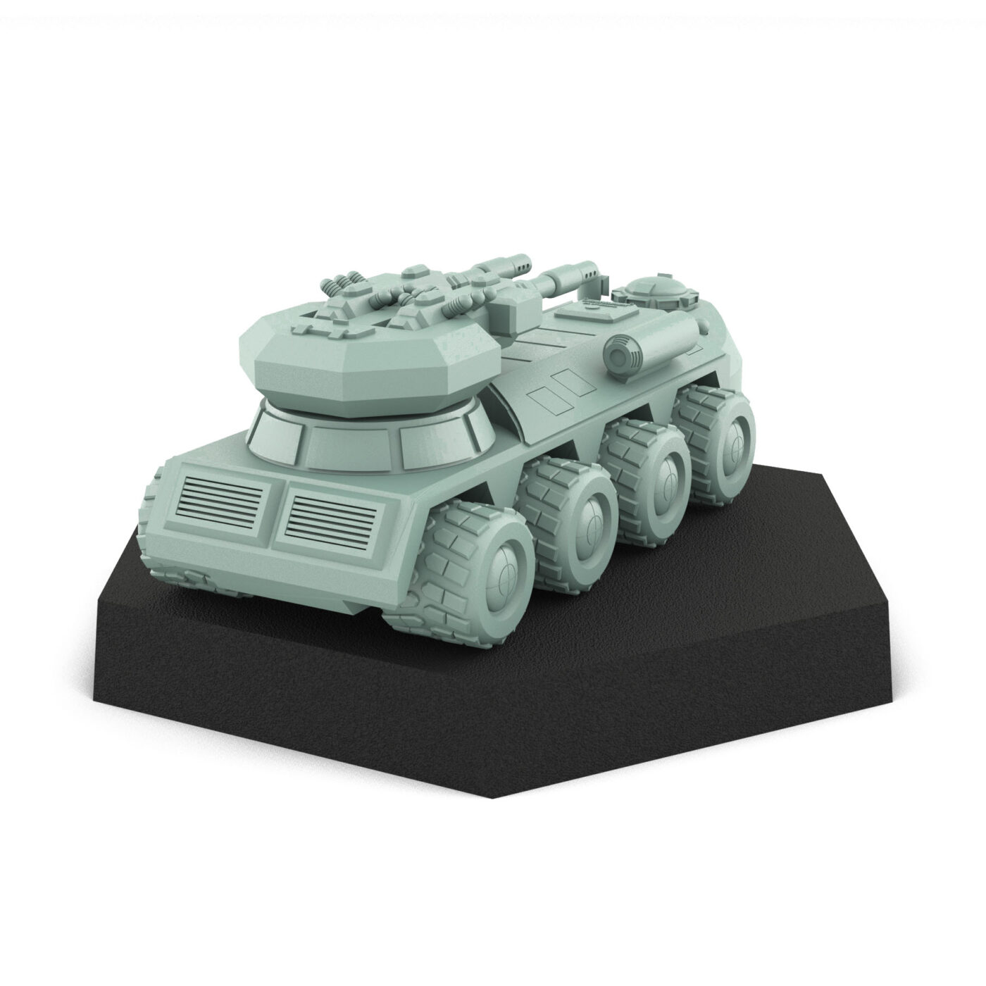 Croc Amphibious Tank - 3D Printed Miniature