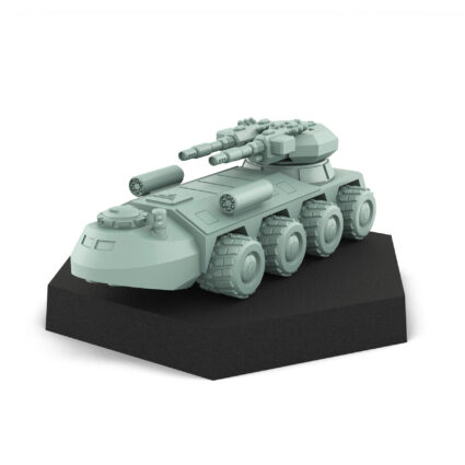 Croc Amphibious Tank - 3D Printed Miniature 3D Printed Mech Miniature
