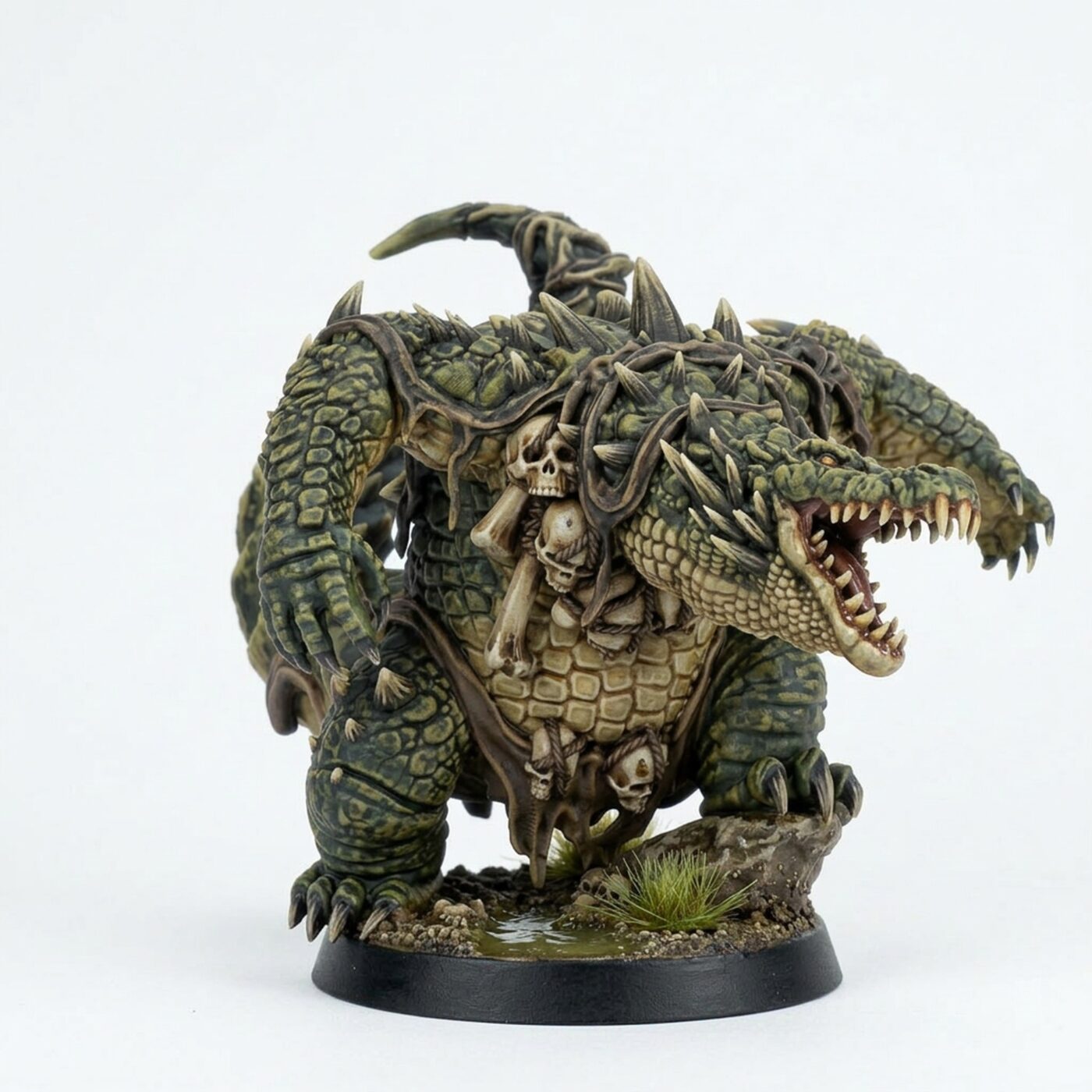Crocagon A - Painted 3D Printed Miniature