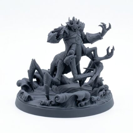 Crustaceans Assault A - Gray Resin 3D Printed Miniature